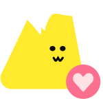 Icono de avatar amarillo