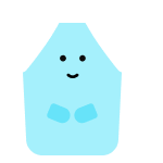 Icono de avatar azul claro