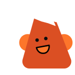 Icono de avatar rojo
